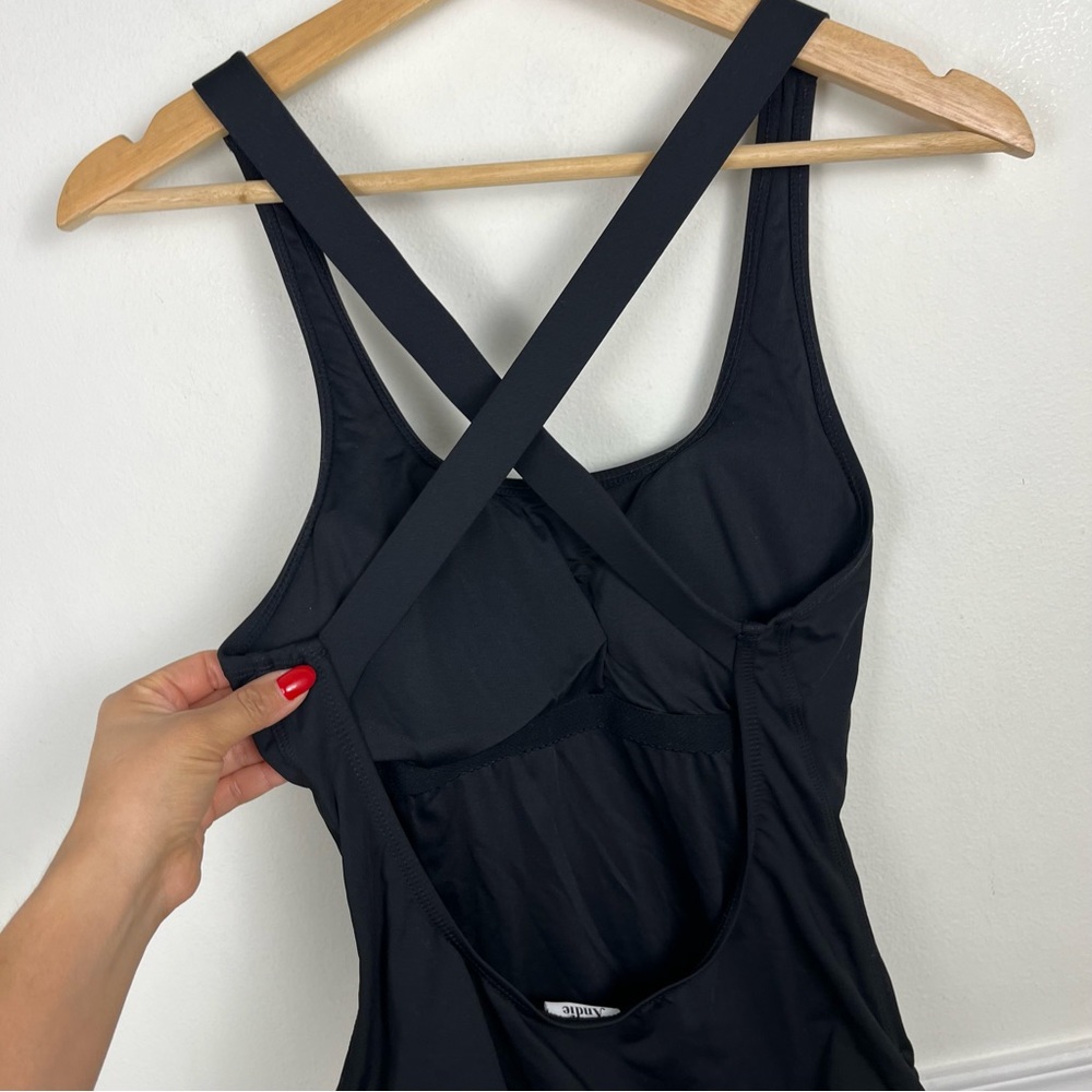 Andie Black The Full Coverage Tulum One Piece Size Medium